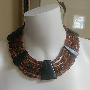 Gerda Lynggaard Monies Stone necklace free bracele